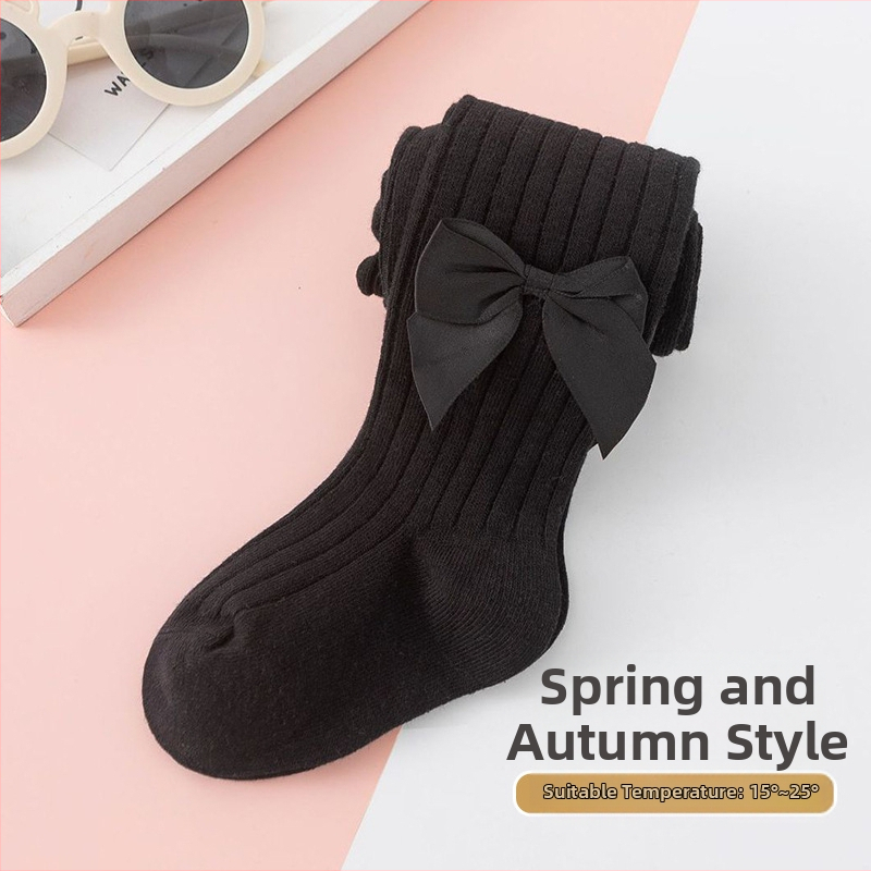 Laste sukkpüksid kevadeks ja sügiseks tüdrukute retuusid õhukesed beebibeebi keskmise paksusega sukkpüksid sukad armsad