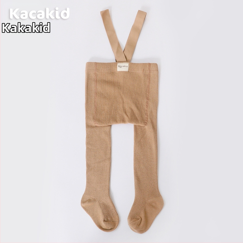 Prísny výber jarných a jesenných detských pančuchových nohavíc s vysokým pásom, chráničov brucha, popruhových nohavíc, jednofarebných legín