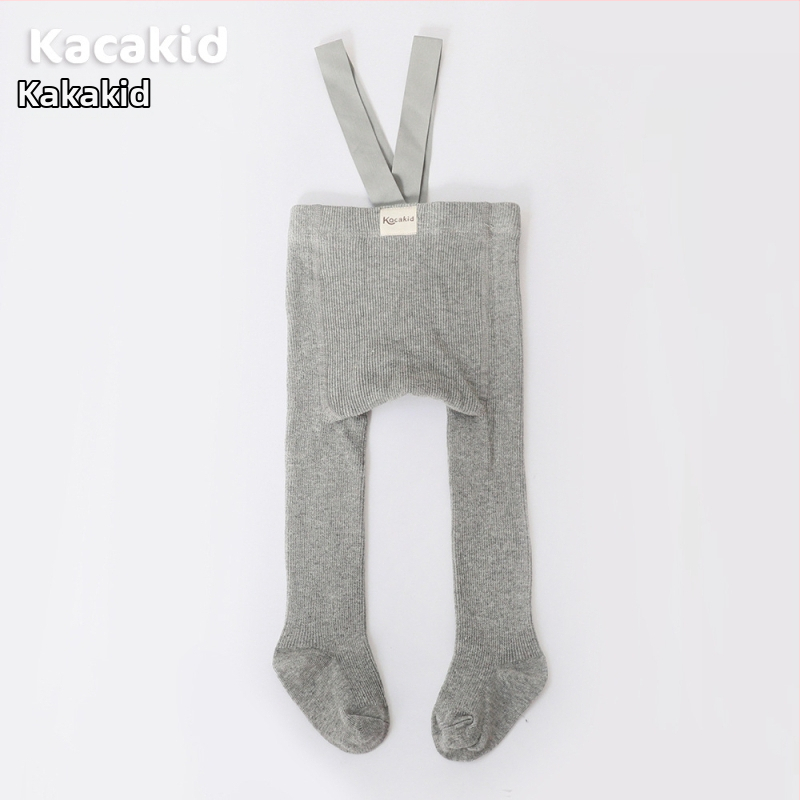 Prísny výber jarných a jesenných detských pančuchových nohavíc s vysokým pásom, chráničov brucha, popruhových nohavíc, jednofarebných legín