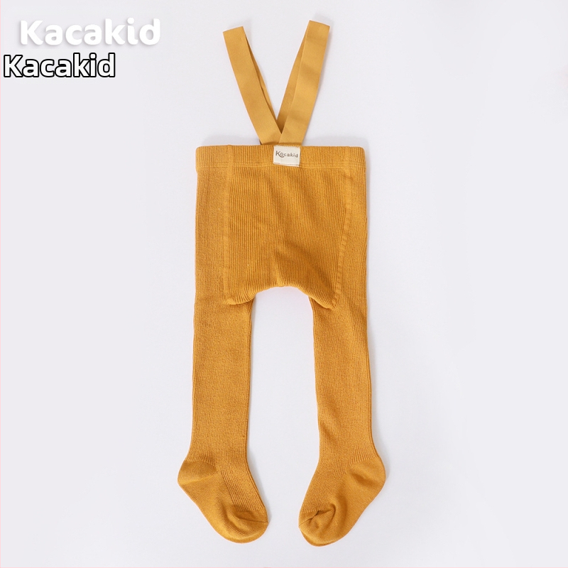 Prísny výber jarných a jesenných detských pančuchových nohavíc s vysokým pásom, chráničov brucha, popruhových nohavíc, jednofarebných legín