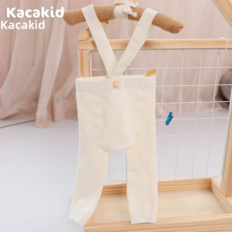 Prísny výber jarných a jesenných detských pančuchových nohavíc s vysokým pásom, chráničov brucha, popruhových nohavíc, jednofarebných legín