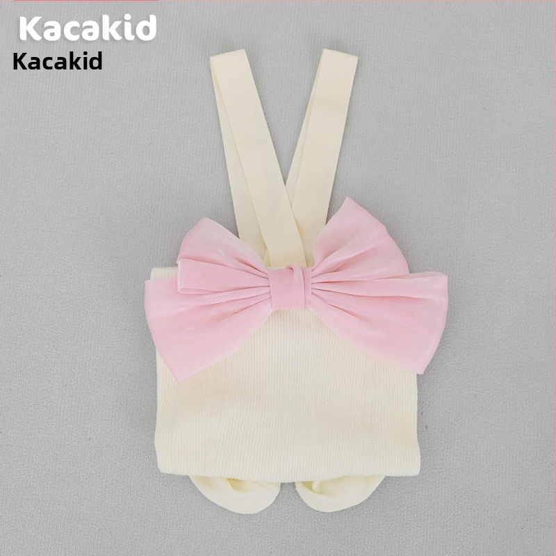 Prísny výber jarných a jesenných detských pančuchových nohavíc s vysokým pásom, chráničov brucha, popruhových nohavíc, jednofarebných legín