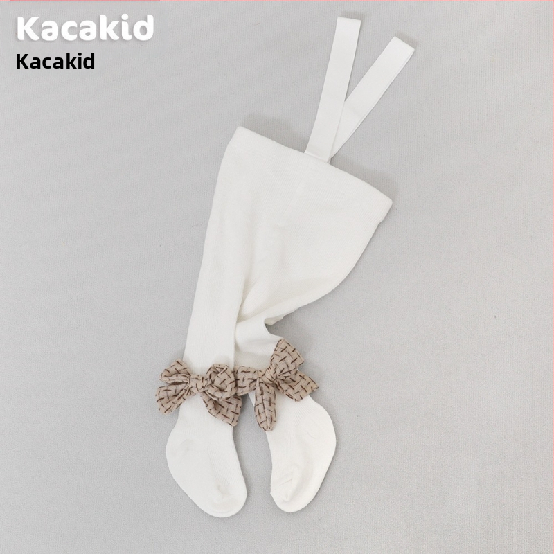 Prísny výber jarných a jesenných detských pančuchových nohavíc s vysokým pásom, chráničov brucha, popruhových nohavíc, jednofarebných legín