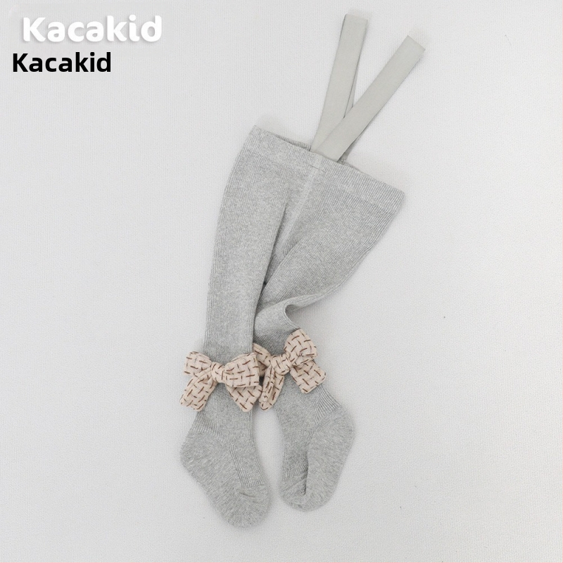 Prísny výber jarných a jesenných detských pančuchových nohavíc s vysokým pásom, chráničov brucha, popruhových nohavíc, jednofarebných legín