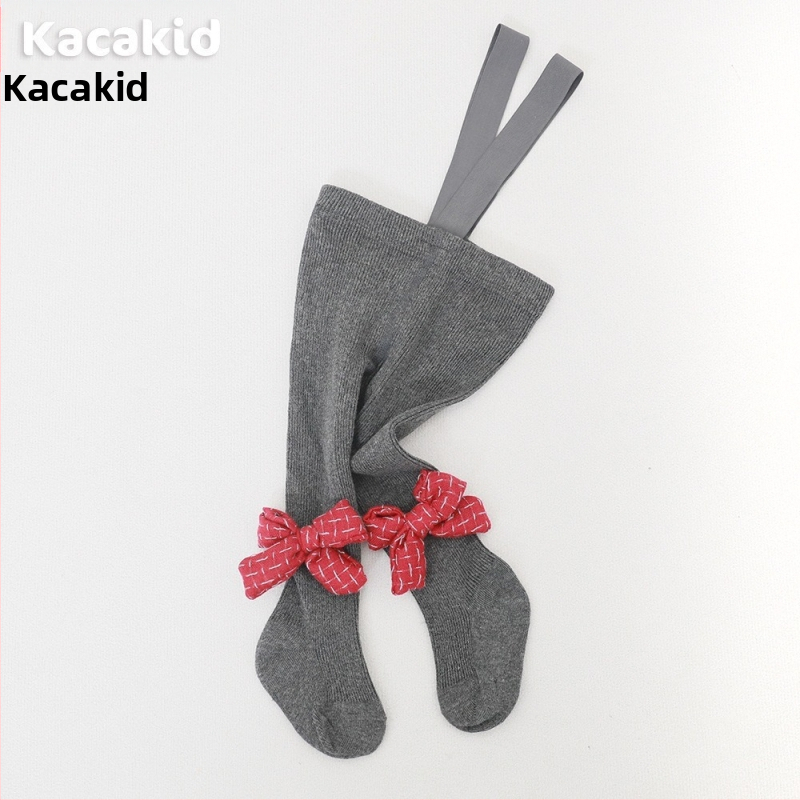 Prísny výber jarných a jesenných detských pančuchových nohavíc s vysokým pásom, chráničov brucha, popruhových nohavíc, jednofarebných legín