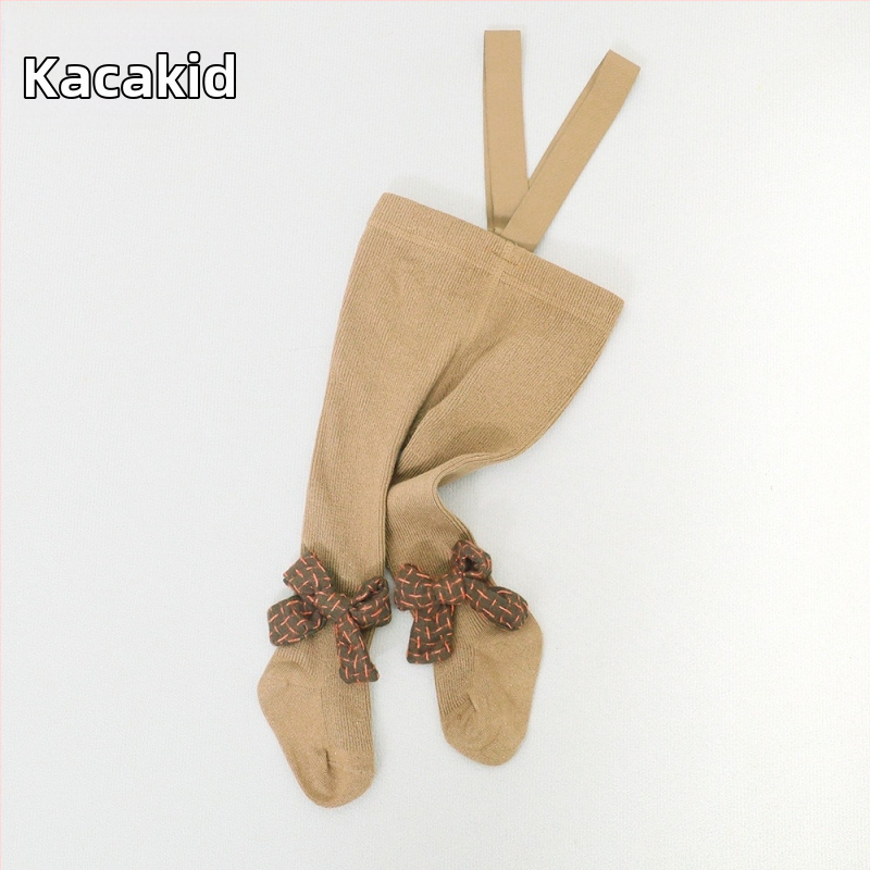 Prísny výber jarných a jesenných detských pančuchových nohavíc s vysokým pásom, chráničov brucha, popruhových nohavíc, jednofarebných legín