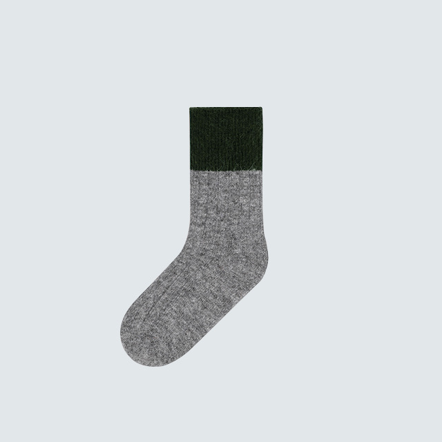 Laste kašmiirist sokid, talvel paksendatud soojad, fliisvoodriga poiste ja tüdrukute sokid, jänesekarvased sokid, laste sokid, beebide sügis- ja talvevillased sokid.