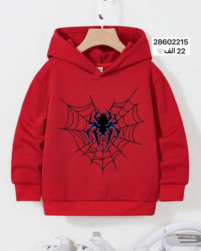 2024 proljetni i jesenski ležerni dječji neutralni crtani sportski dugi rukav s kapuljačom, dječji pulover s prekograničnom tehnologijom, generacija kose