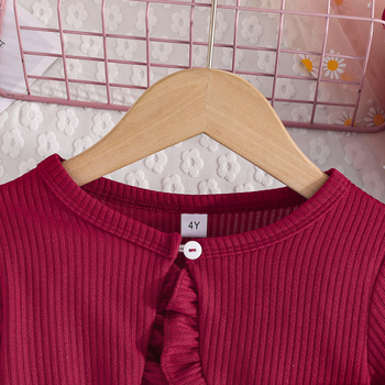 Παιδικό Μοντέρνο Μπουφάν με Σακάκι και Σακάκι για Άνοιξη και Φθινόπωρο, Casual, Τυπωμένο Φόρεμα, Σετ Δύο Τεμαχίων, Αποκλειστικό για Παιδιά, Άνοιξη και Φθινόπωρο