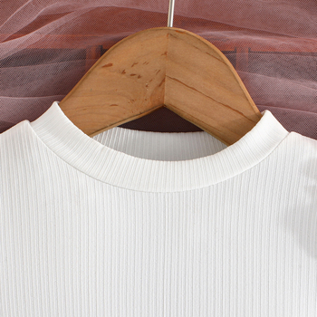 Αποκλειστικό σε διασυνοριακές αγορές - νέο, ευρωπαϊκό και αμερικανικό κοριτσίστικο πουκάμισο με κοντομάνικα και φούσκα + σορτς με φιόγκο, κομψό, μοντέρνο κοστούμι