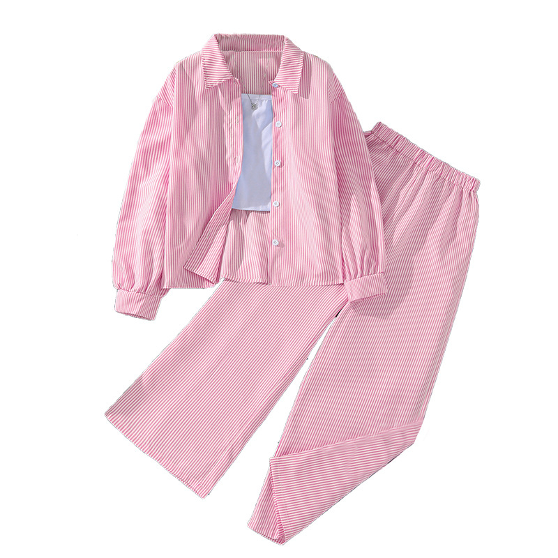 Muško i žensko odijelo Prekogranična vanjska trgovina Dječja odjeća Jesensko novo dječje odijelo dugih rukava širokih hlača odijelo od dva dijela za djecu od 3 do 12 godina