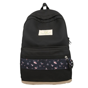 Jaapani stiilis Instagrami stiilis lilleline koolikott, naiste kerge keskkooliõpilaste seljakott, kunstiline Mori stiilis tüdrukute vaba aja reisikott