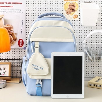 2024. aasta uus suure mahutavusega vabaaja seljakott selgroo kaitseks keskkooliõpilastele, vähendab õpilase koolikoti koormust, moodne Korea stiilis seljakott