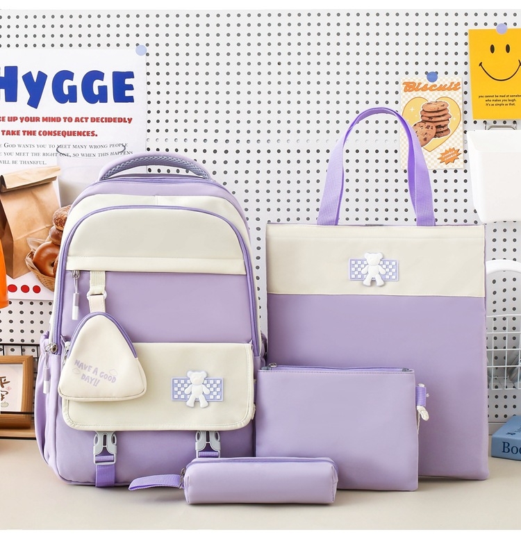 2024. aasta uus suure mahutavusega vabaaja seljakott selgroo kaitseks keskkooliõpilastele, vähendab õpilase koolikoti koormust, moodne Korea stiilis seljakott