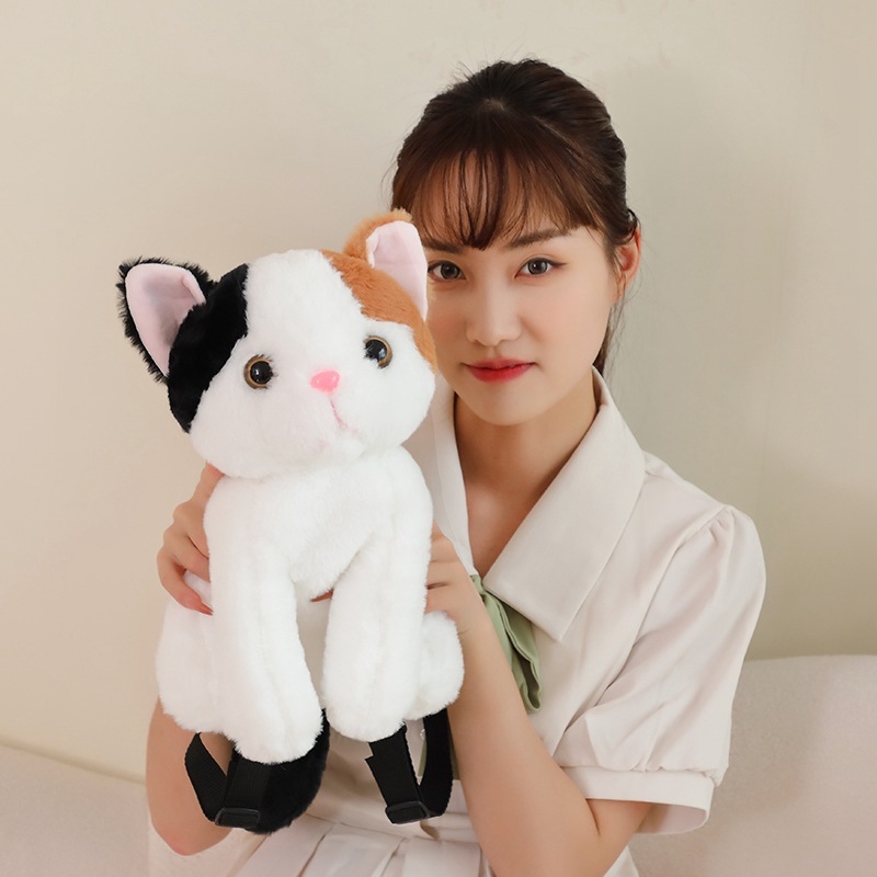 Kott Koomiksist armsad loomaseeria nuku tüdruku seljakott, mis hoiab plush-mänguasja laste koolikotti Muppet