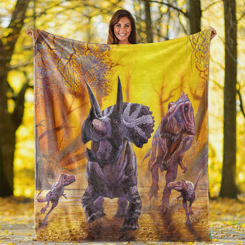 Dvipusė flanelinė antklodė, Helovino oro kondicionieriumi vėsinama snapinė, „CrossBorder“