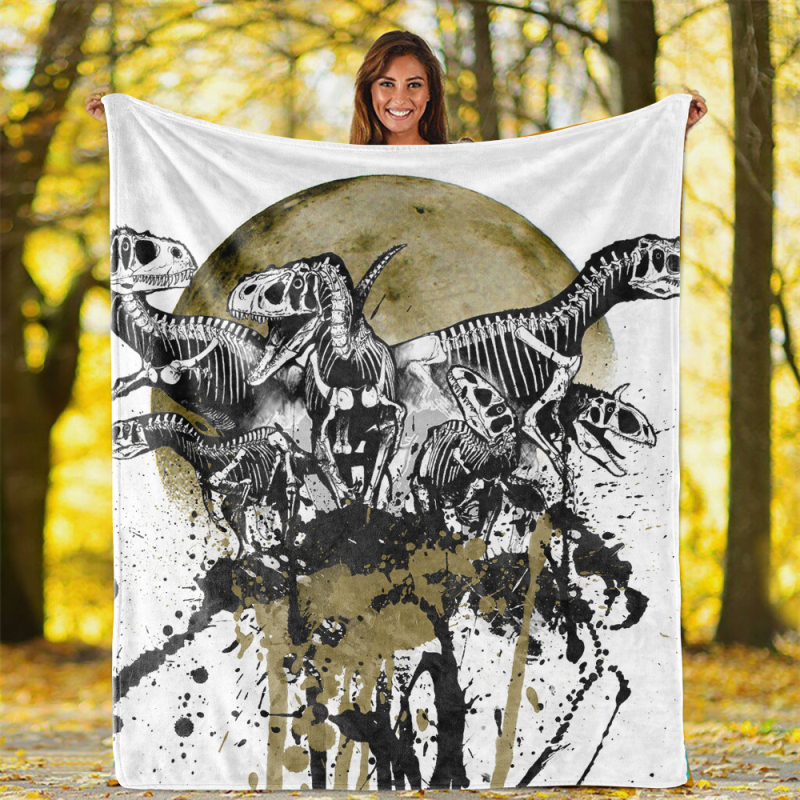 Dvipusė flanelinė antklodė, Helovino oro kondicionieriumi vėsinama snapinė, „CrossBorder“