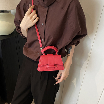 Nišinis populiarus pečių krepšys kasdieniam madingam mažam kvadratiniam krepšiui, 2025 m. pavasario mados tendencijos krepšys per petį