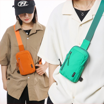 Uus õlakott meestele mini kerge lihtne väike õlakott mobiiltelefoni kott meeste vöökott sportlik ruiying rinnakott