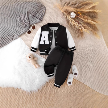 Φθινόπωρο-Χειμώνας 2024 Νέα Άφιξη INS Διασυνοριακό Ηλεκτρονικό Εμπόριο με Μεγάλες Πωλήσεις Μπουφάν Εξωτερικά Ρούχα Αθλητικά Ρούχα Σετ Δύο Τεμαχίων για Αγόρια