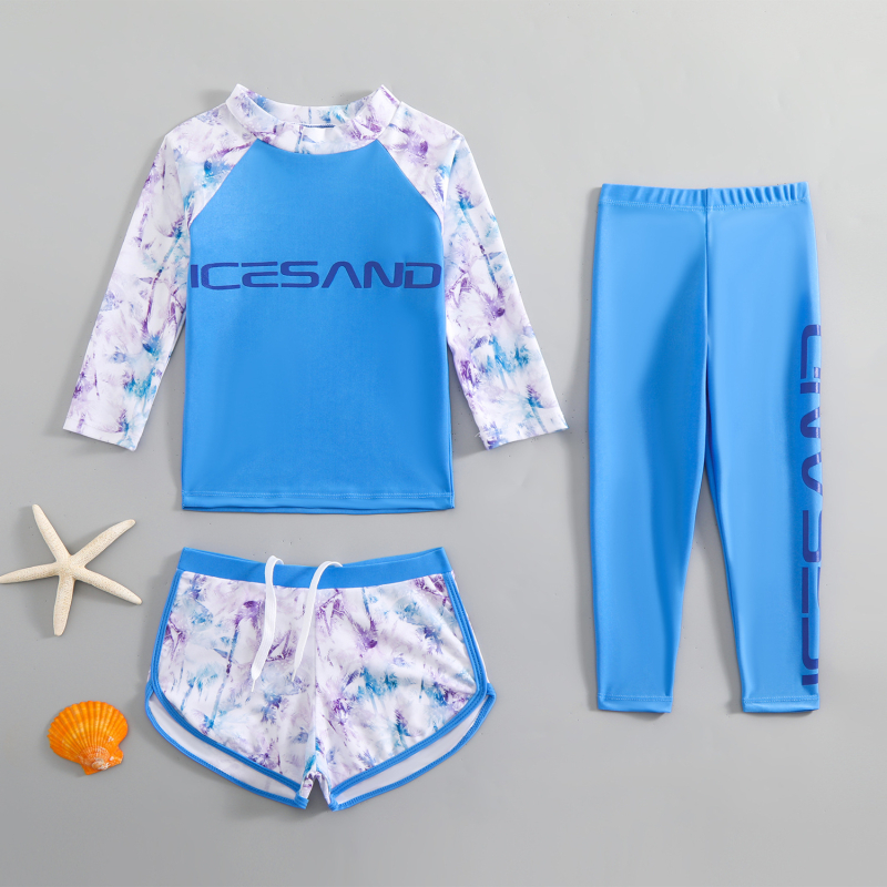 2024. aasta uued laste ujumisriided tüdrukutele, keskmised ja suured lapsed, beebi, kiiresti kuivav, pikkade varrukatega, päikesekaitsekreemiga poiste sukeldumisülikond