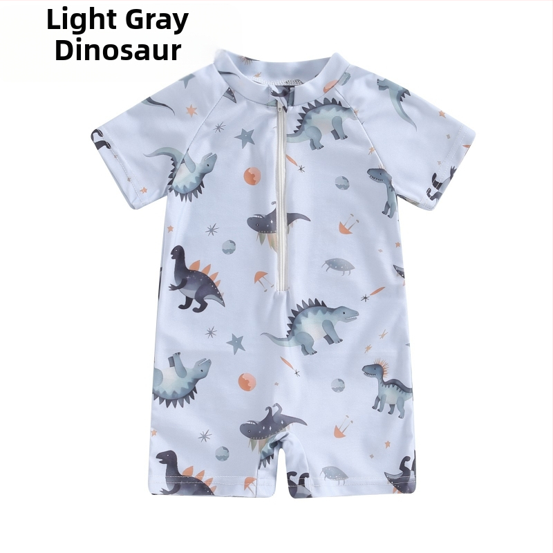 Piiriülesed laste riided tüdrukutele lilleline täisprindiga ühes tükis ujumistrikoo naiste beebi poolavatud kehaga ülikond laste ujumistrikoo 0-5T