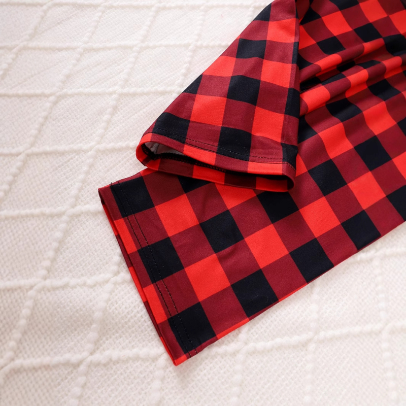 Pantaloni pentru copii 2024 toamna și iarna în carouri fete pantaloni drepți pantaloni casual de zi cu zi pantaloni de ieșire din trei piese set