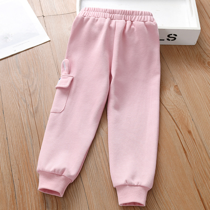 Tüdrukute dressipüksid kevad ja sügis 2025 uued lastepüksid beebitüdrukute kevadpüksid ülerõivad võõrapärases stiilis vabaajapüksid