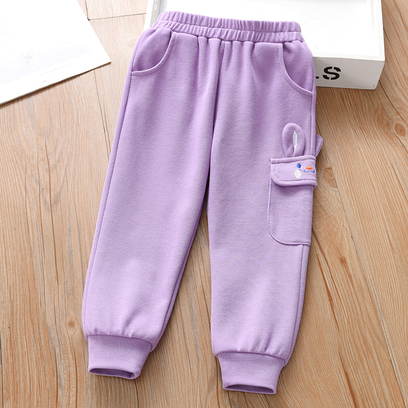 Tüdrukute dressipüksid kevad ja sügis 2025 uued lastepüksid beebitüdrukute kevadpüksid ülerõivad võõrapärases stiilis vabaajapüksid