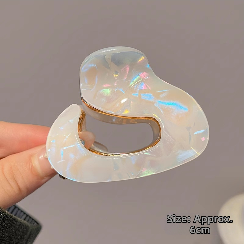 „Advanced Sense“ acto rūgšties netaisyklingo stiliaus plaukų segtukas moterims, pusiau surišamas, elegantiškas ryklio segtukas, metalinis plaukų segtukas, galvos apdangalas