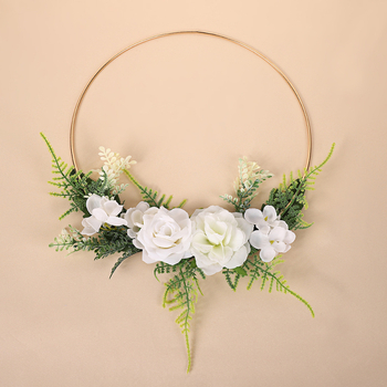 Pamergių nešiojamas vainikas sienų dekoravimui, vainikas, kūrybingas, vidaus lubų geležinis vainikas, naujas, modeliavimo vainikas, didmeninė prekyba