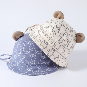 Dječja kapa za proljeće i jesen, tanka ljetna muška i dječja kapa za suncobran, dječja ženska kapa za umivaonik, djevojčica, slatka super slatka ribarska kapa