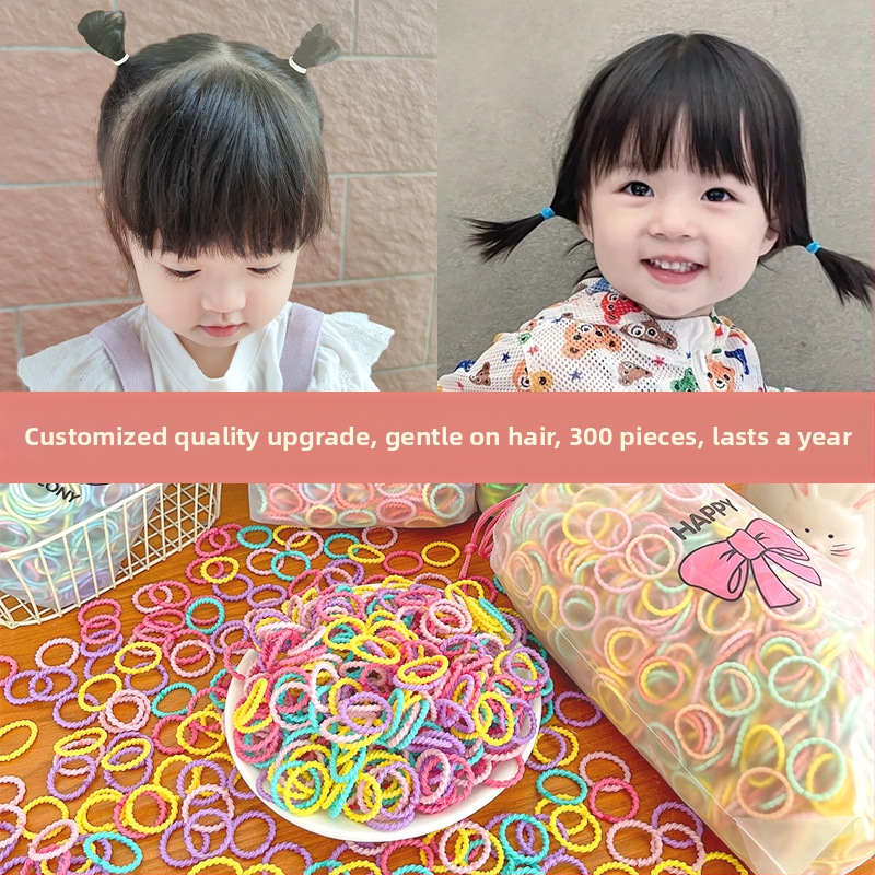 Detská gumička na hlavu pre bábätká, malá veľkosť, šnúrka na hlavu, malá gumička na ťahanie, dievčenská šnúrka na vlasy, palcová čelenka