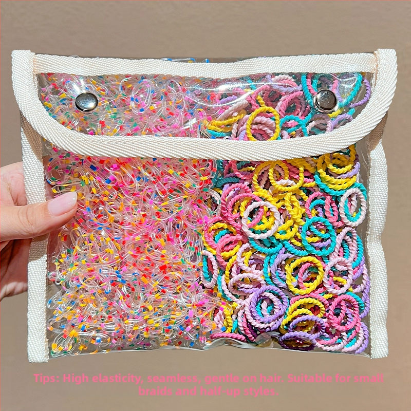 Детска гумена лента за бебета, малък размер, въже за глава, малка гумена лента за коса за момичета, въже за коса с палец, шапка