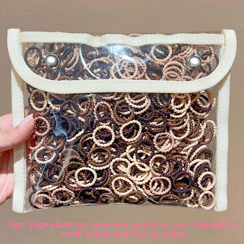 Детска гумена лента за бебета, малък размер, въже за глава, малка гумена лента за коса за момичета, въже за коса с палец, шапка