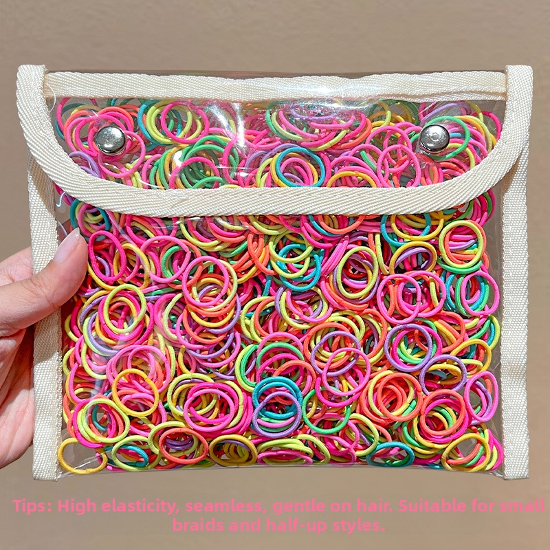 Детска гумена лента за бебета, малък размер, въже за глава, малка гумена лента за коса за момичета, въже за коса с палец, шапка