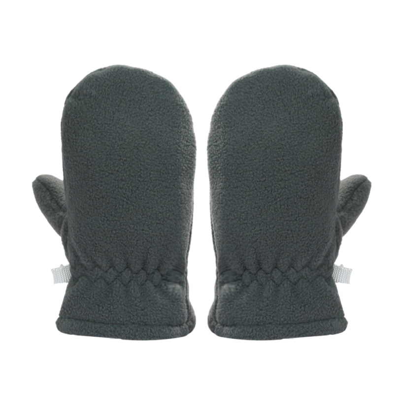 Uued piiriülesed lastekindad polaarfliisist beebikindad lisavad paksud ühevärvilised beebikindad talvekindad