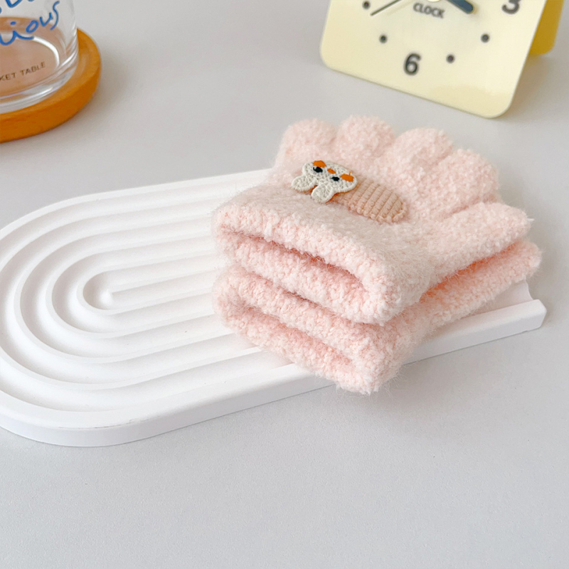 Naujos animacinių filmukų vaikiškos pirštinės, atsparios šalčiui ir šilumai rudenį ir žiemą, sustorintos berniukams ir mergaitėms, kūdikiams, važiavimui dviračiu ir rašymui penkių pirštų