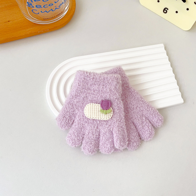 Naujos animacinių filmukų vaikiškos pirštinės, atsparios šalčiui ir šilumai rudenį ir žiemą, sustorintos berniukams ir mergaitėms, kūdikiams, važiavimui dviračiu ir rašymui penkių pirštų