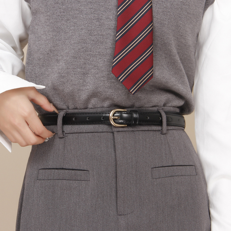 Naujas, aukštos kokybės, dekoratyvinis mergaitiškas diržas su sagtimi. Moteriškas paprastas, laisvalaikio stiliaus, korėjietiško stiliaus, plonas, universalus diržas.