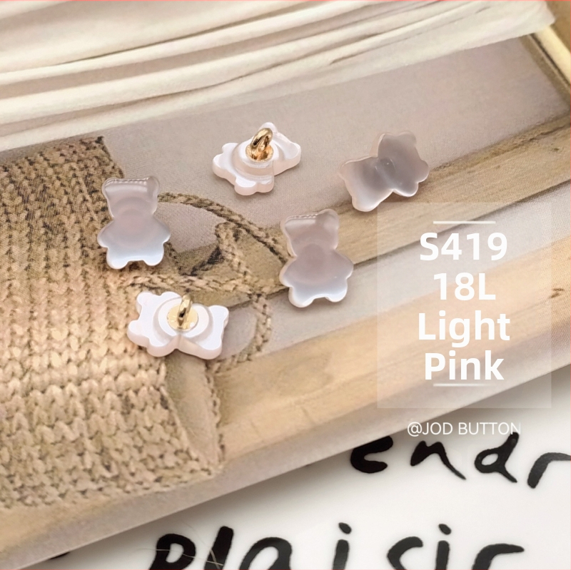 Mielas meškiuko sagų dervos metalo kombinacijos sagų švarkas megztinis megztinis paltas drabužių sagų galvos apdangalų dekoravimas