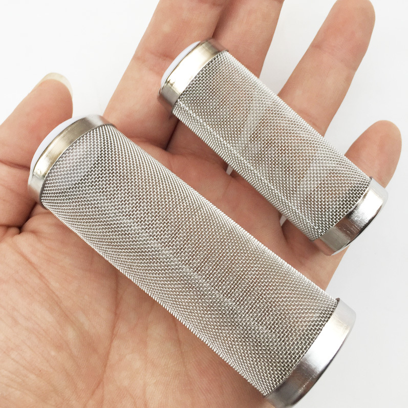 Roostevabast terasest vee sisselaskeava kaitseümbris kalapaagi akvaariumi filterfiltri tünnifiltri ekraan vee sisselaskeava kate kristallkrevetivõrk