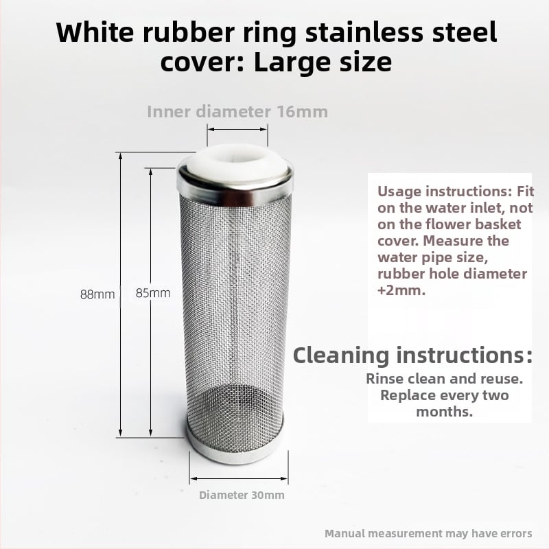 Roostevabast terasest vee sisselaskeava kaitseümbris kalapaagi akvaariumi filterfiltri tünnifiltri ekraan vee sisselaskeava kate kristallkrevetivõrk