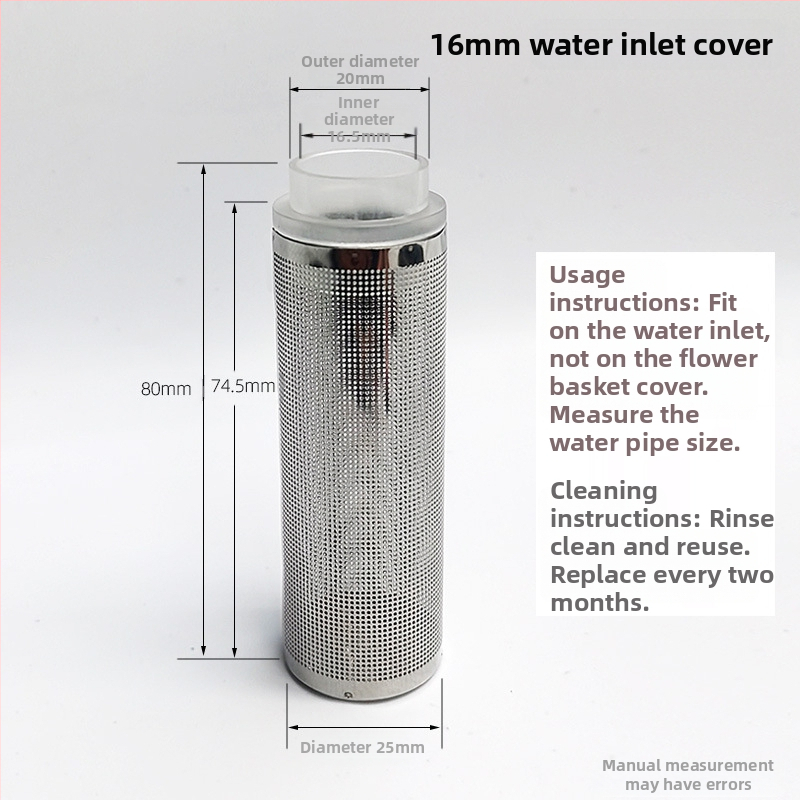 Roostevabast terasest vee sisselaskeava kaitseümbris kalapaagi akvaariumi filterfiltri tünnifiltri ekraan vee sisselaskeava kate kristallkrevetivõrk