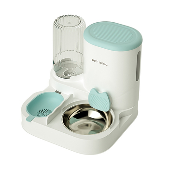 Naminių gyvūnėlių maitinimas ir vandens maitinimas „viskas viename“ vandens dozatorius iš nerūdijančio plieno šunų maisto dubenėlis katėms ryžių dubenėlis maitinimas vanduo geriamasis vanduo naminių gyvūnėlių reikmenys