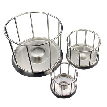 Кутия за хранене на костенурки, хранилка за храна, купа за храна от неръждаема стомана 304, катереща се купа за храна за домашни любимци, предназначена за трансгранично хранене, на склад