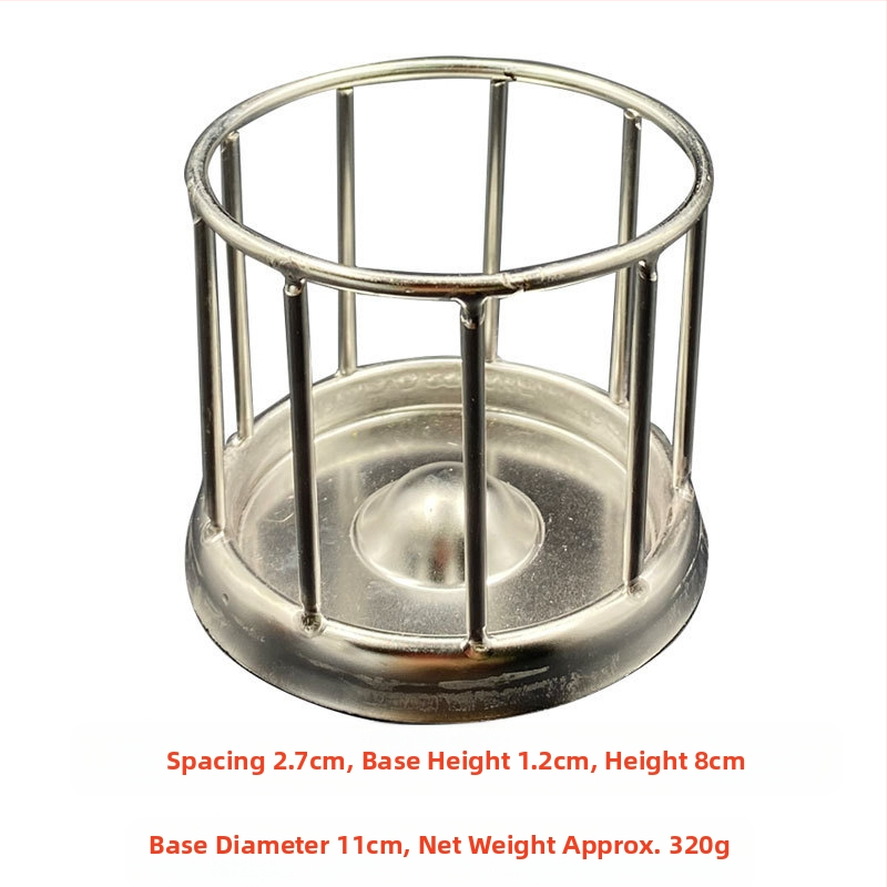 Кутия за хранене на костенурки, хранилка за храна, купа за храна от неръждаема стомана 304, катереща се купа за храна за домашни любимци, предназначена за трансгранично хранене, на склад