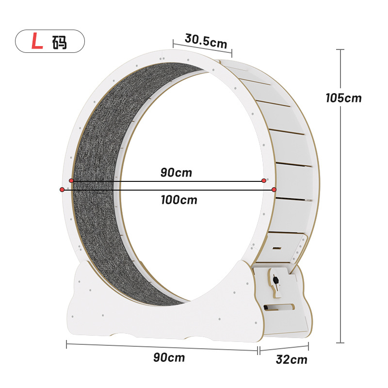 4.0 medžio masyvo spalvos kačių bėgimo takelis, kačių laipiojimo stovas, nutildytas kačių bėgimo ratas, sportiniai fitneso žaislai, skirti savigydai