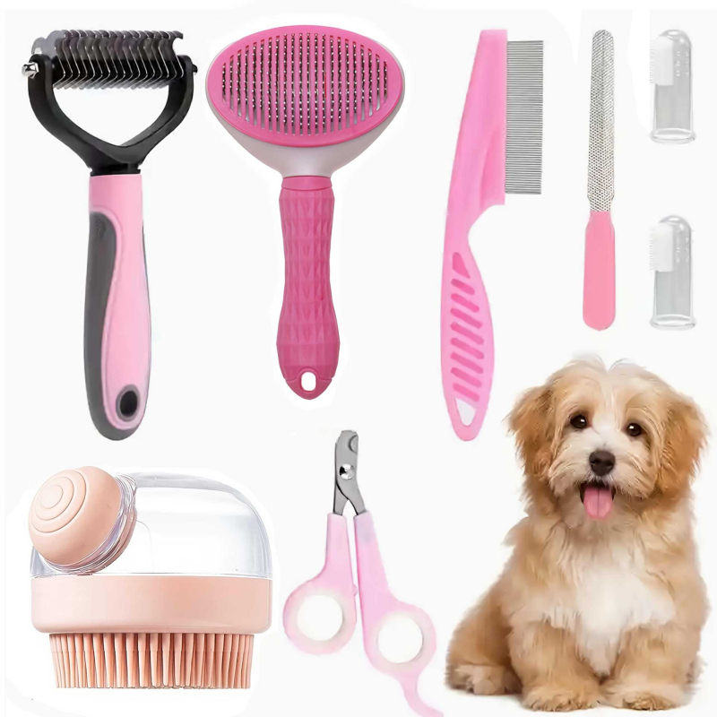 Kokkuvõte Iluülikond Lemmikloomade küünekatted ja viilid Kirbukamm Lemmikloomade karvaeemaldamise hari Silikoonist hambahari Märgistus