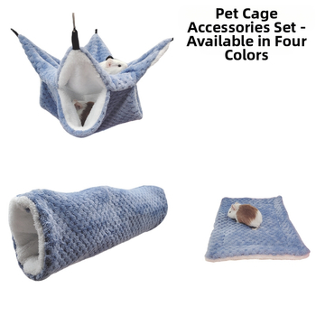 Vrećica meda, rovčica, dvoslojna viseća mreža, mink, zamorac, skriveni tunel, kućica za male kućne ljubimce, prostirka za hrčak, gnijezdo